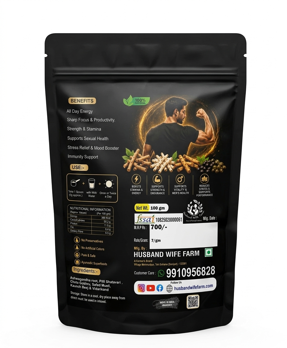Manergy Powder 100gm thumbnail 2