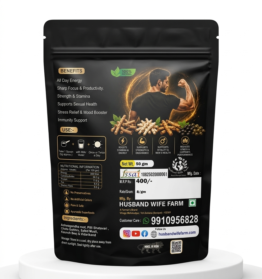 Manergy Powder trial Pack 50gm thumbnail 2